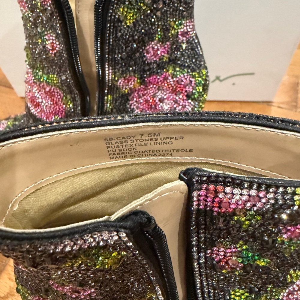 Betsey Johnson Sparkle Women's Boots - Picture 8 of 10